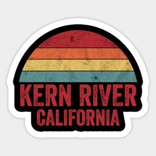 Vintage Kern River California Sticker